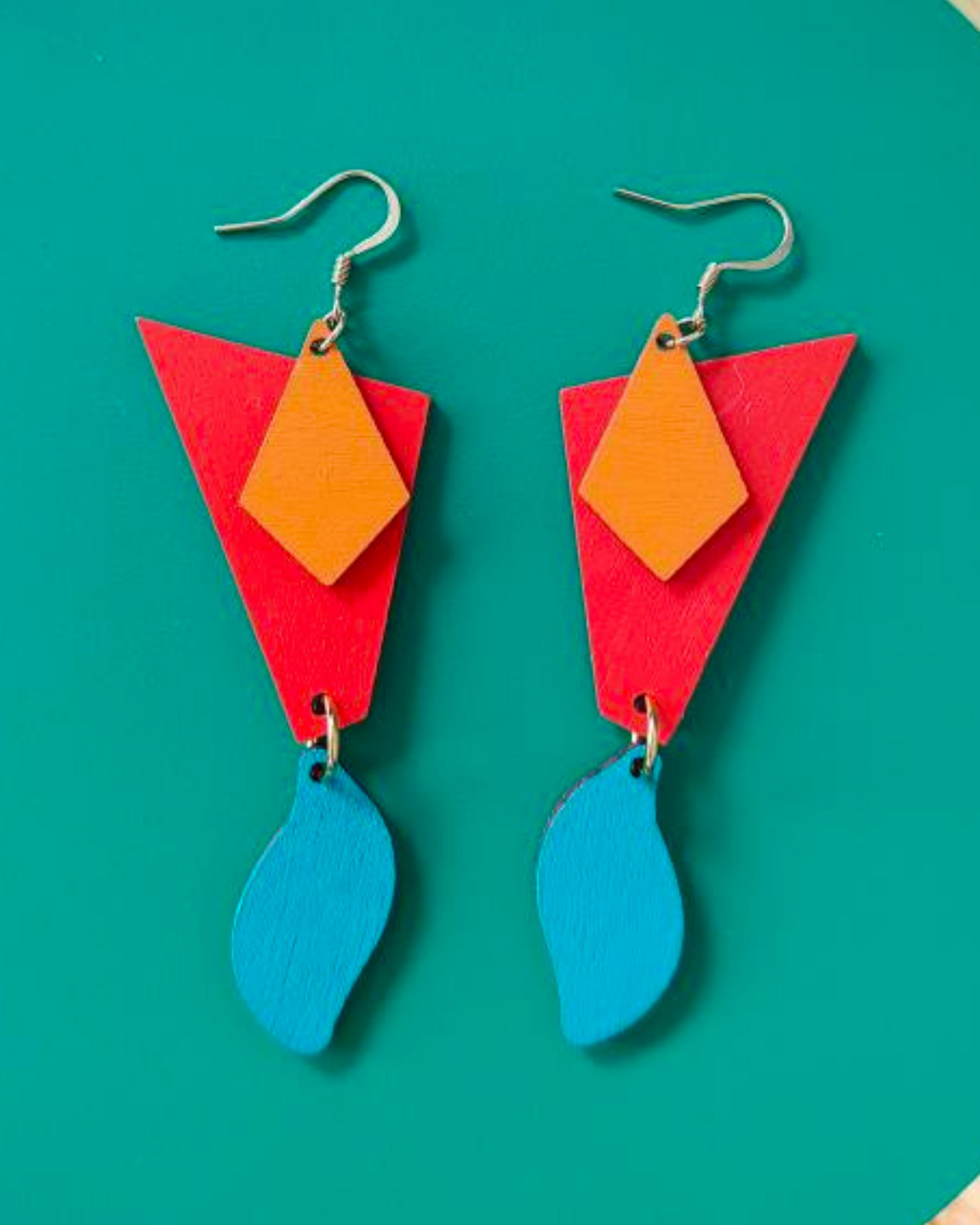 TEAL DREAM EARRINGS