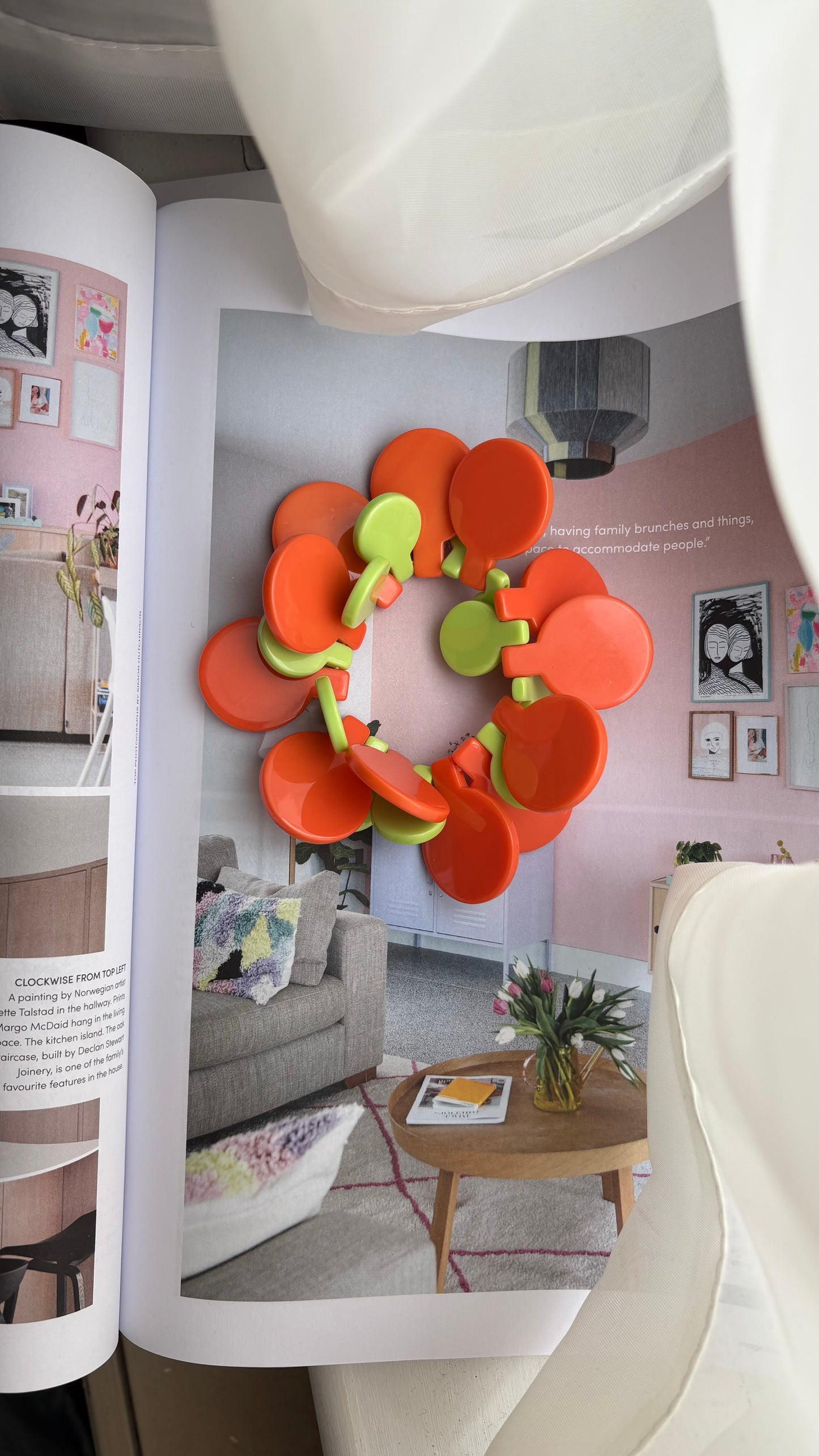FLORES ORANGE BRACELET