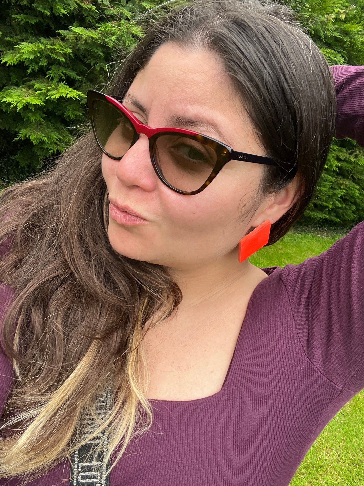 NEON DIAMOND EARRINGS