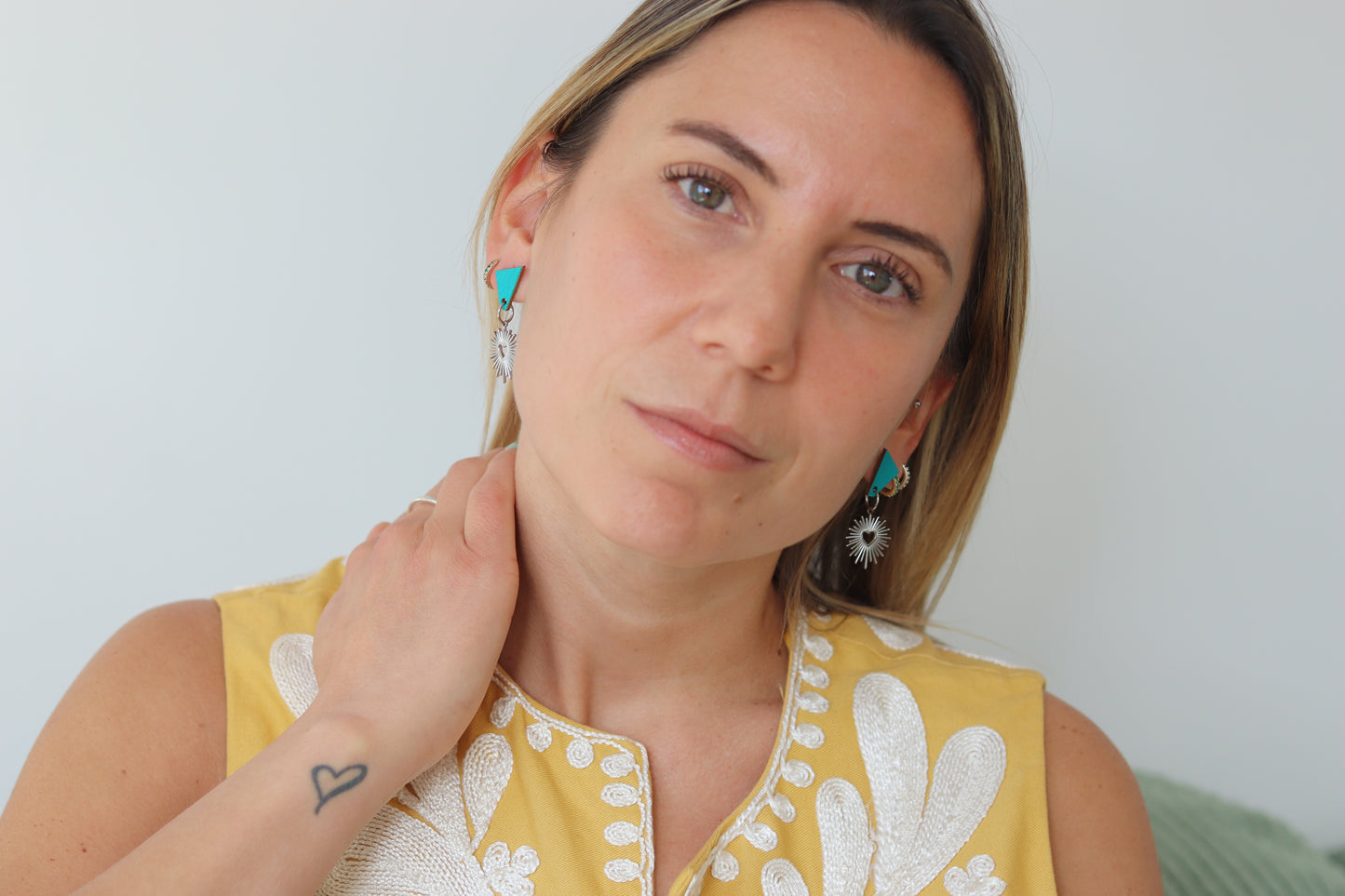 SUNNY HEART EARRINGS