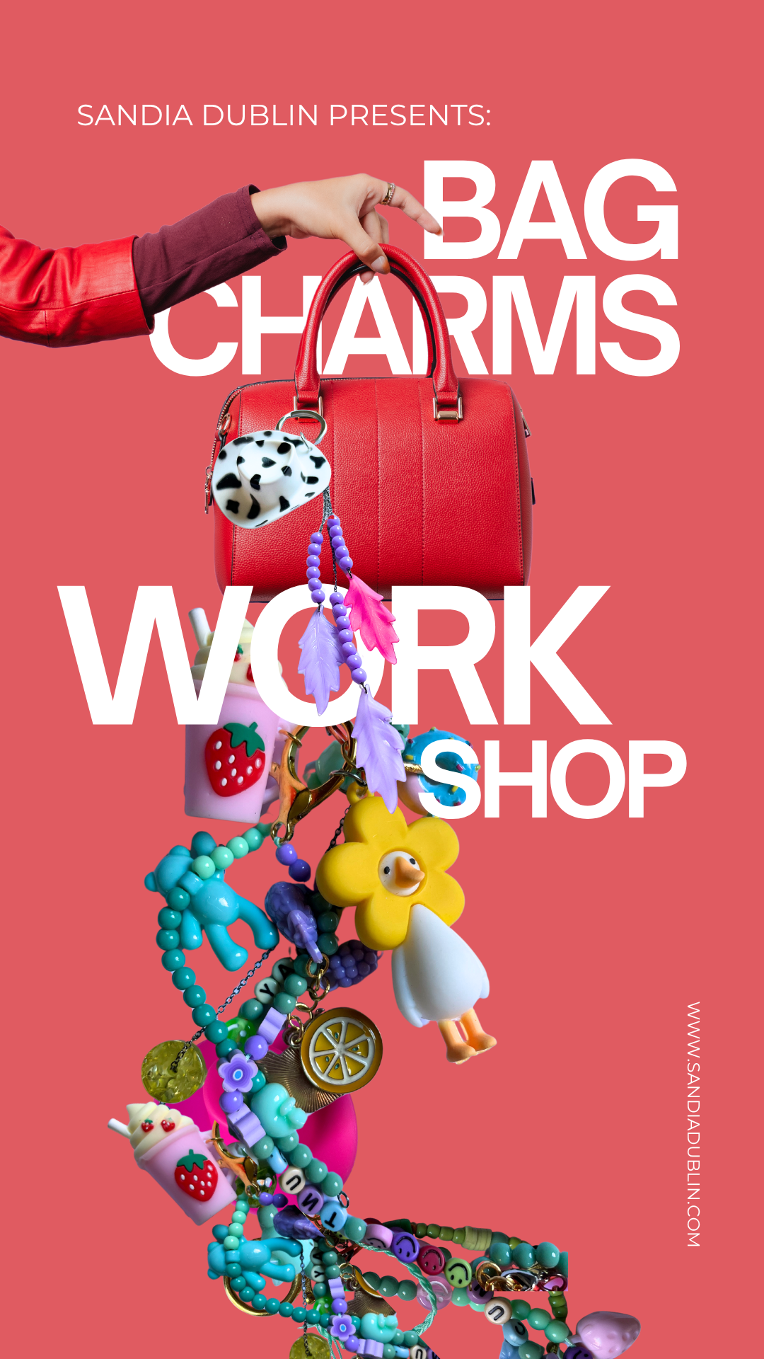 BAG CHARMS WORKSHOP / SATURDAY JULY 5th / TEMPLE BAR