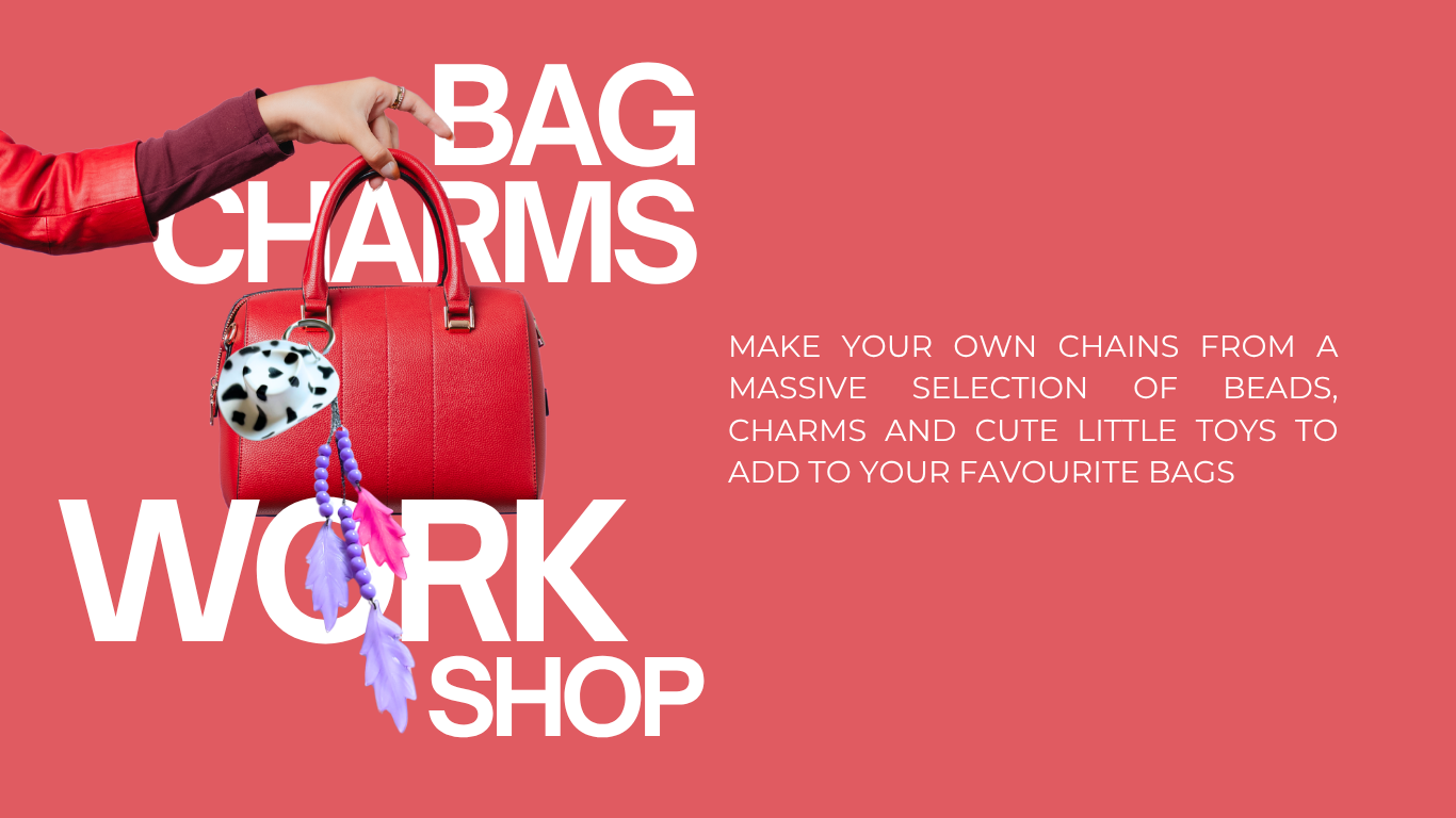 BAG CHARMS WORKSHOP / SATURDAY JULY 5th / TEMPLE BAR