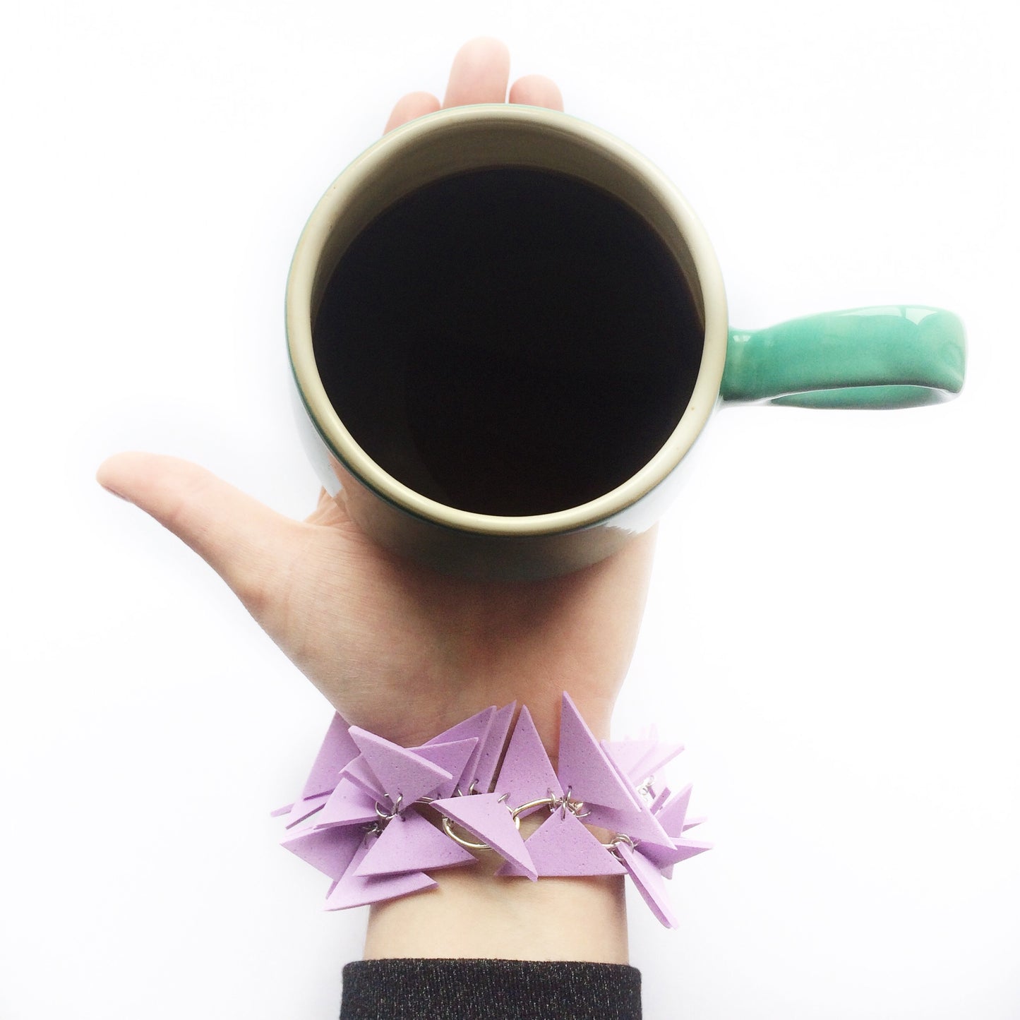 PINK TRIANGLES BRACELET