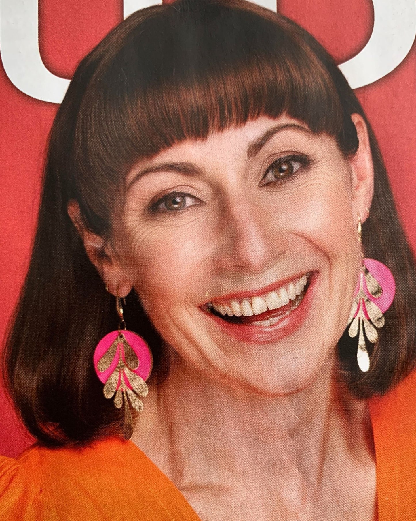 SLEEK PINK EARRINGS