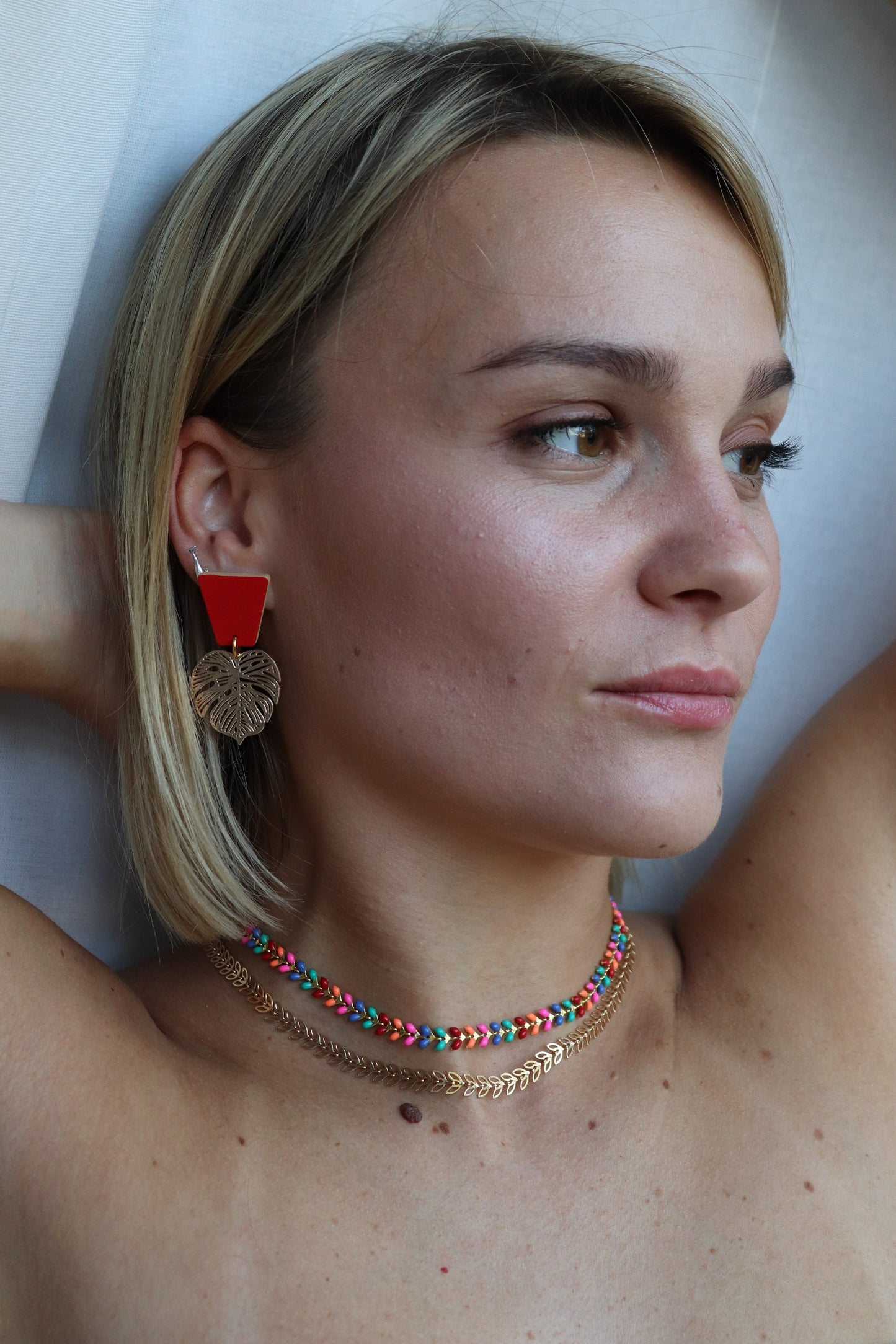 DELICIOUS RED EARRINGS