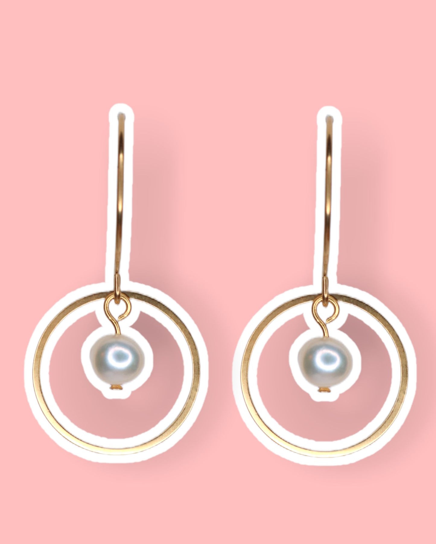 INSIDE PEARL EARRINGS