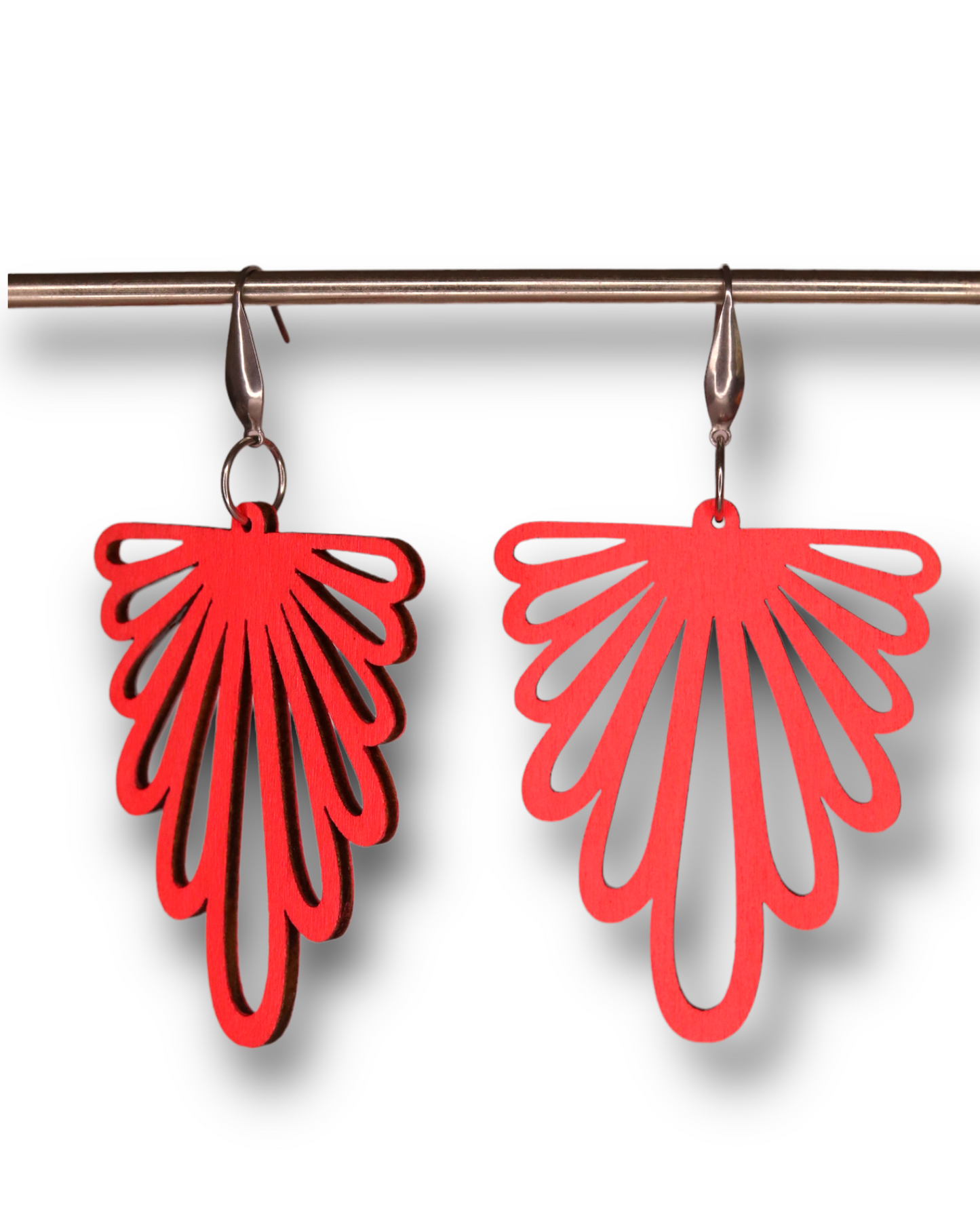 NEON PINK EARRINGS