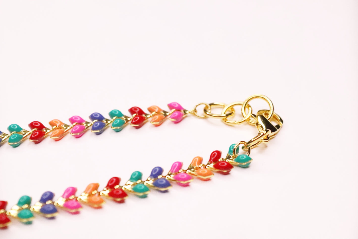 MULTICOLOUR CROWN NECKLACE