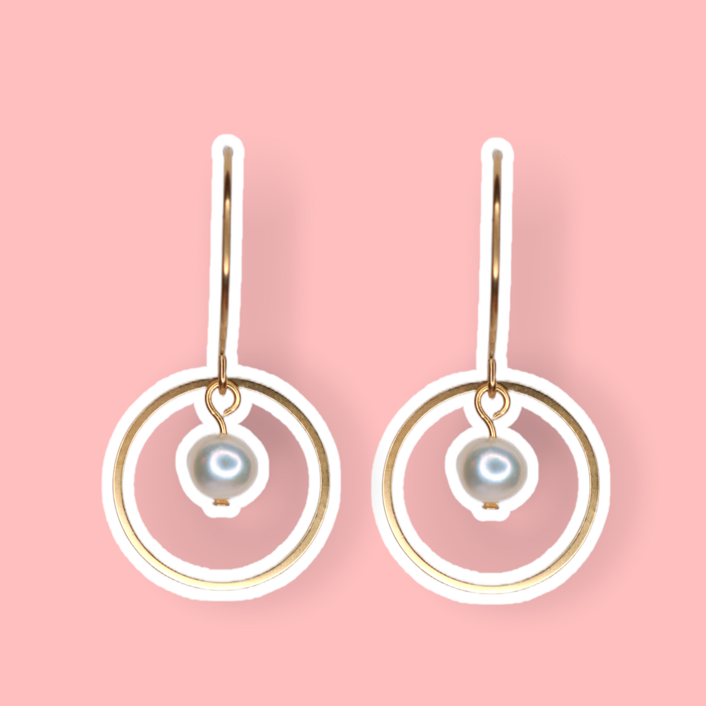 INSIDE PEARL EARRINGS
