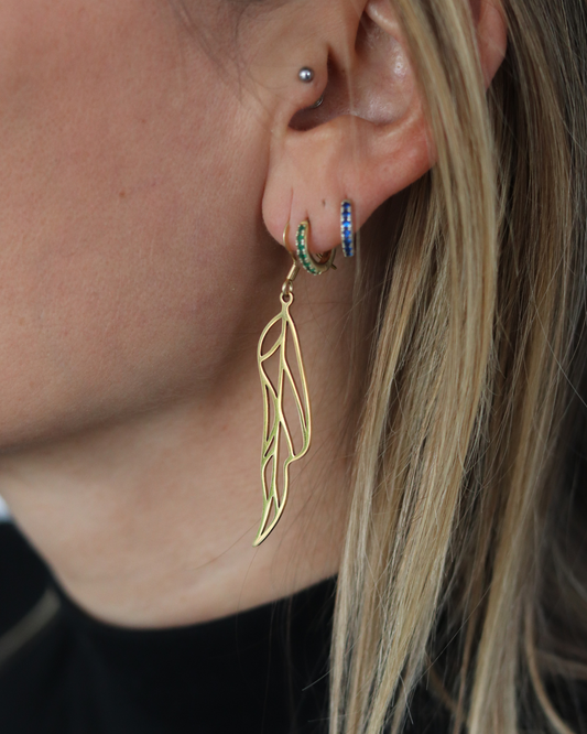 FEATHER EARRINGS