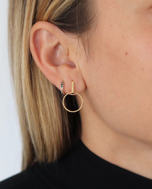 ONE CIRCLE EARRINGS