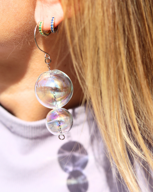 TWO BUBBLES EARRINGS