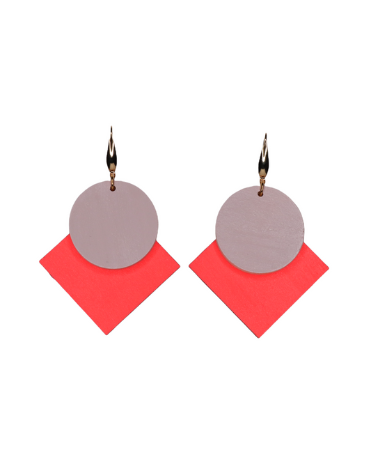 PALE RISING EARRINGS