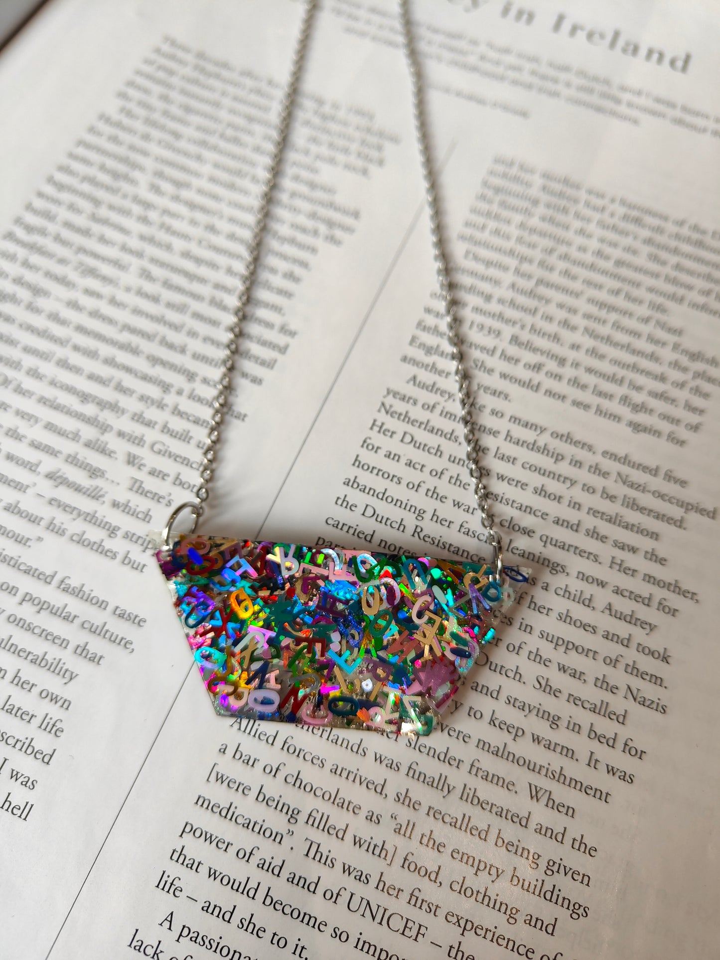 SPARKLE WORD NECKLACE