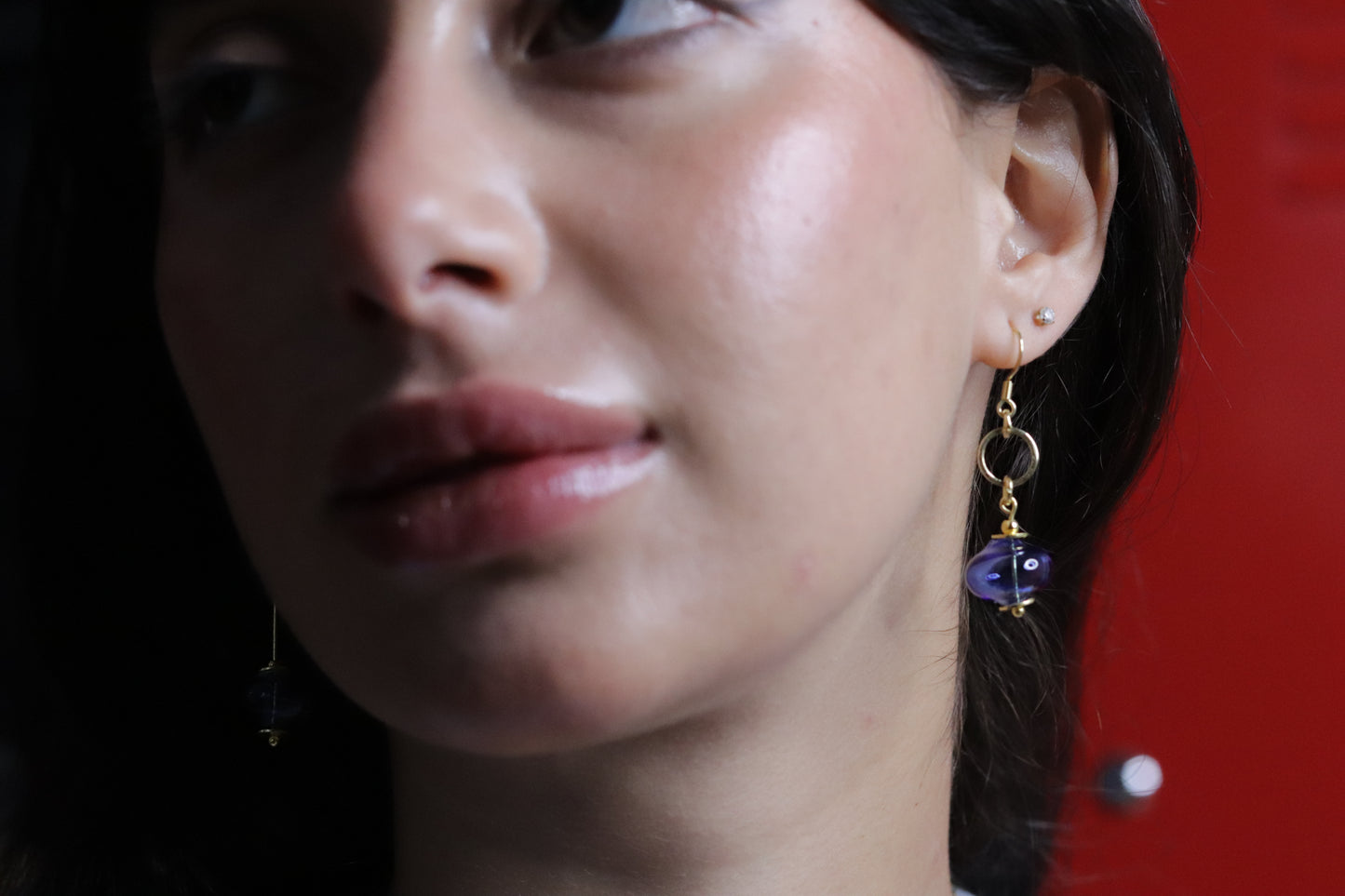BLUE PORTAL EARRINGS