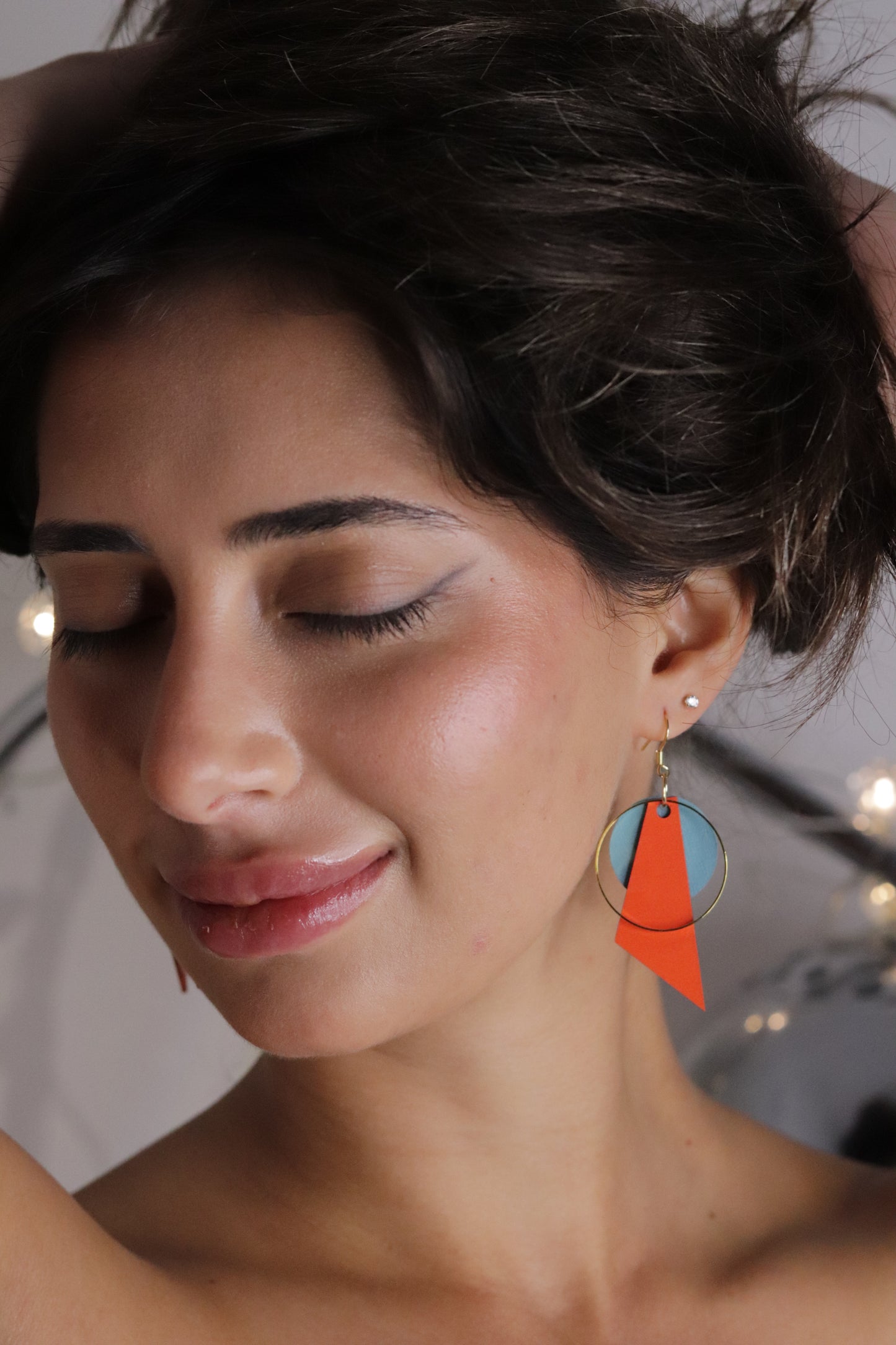 SUNSET SAGE EARRINGS