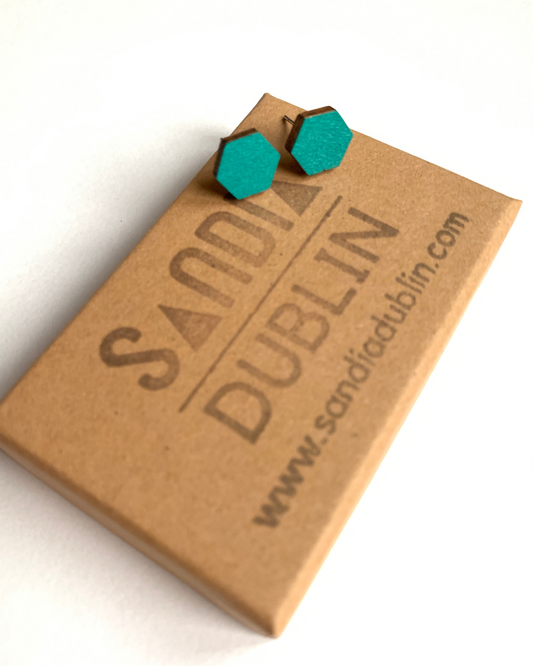 SMALL HEXAGON STUDS