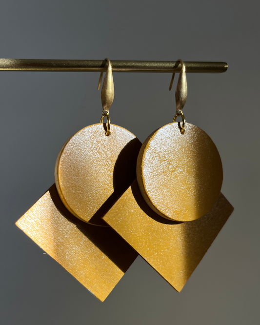 ONLY MUSTARD EARRINGS