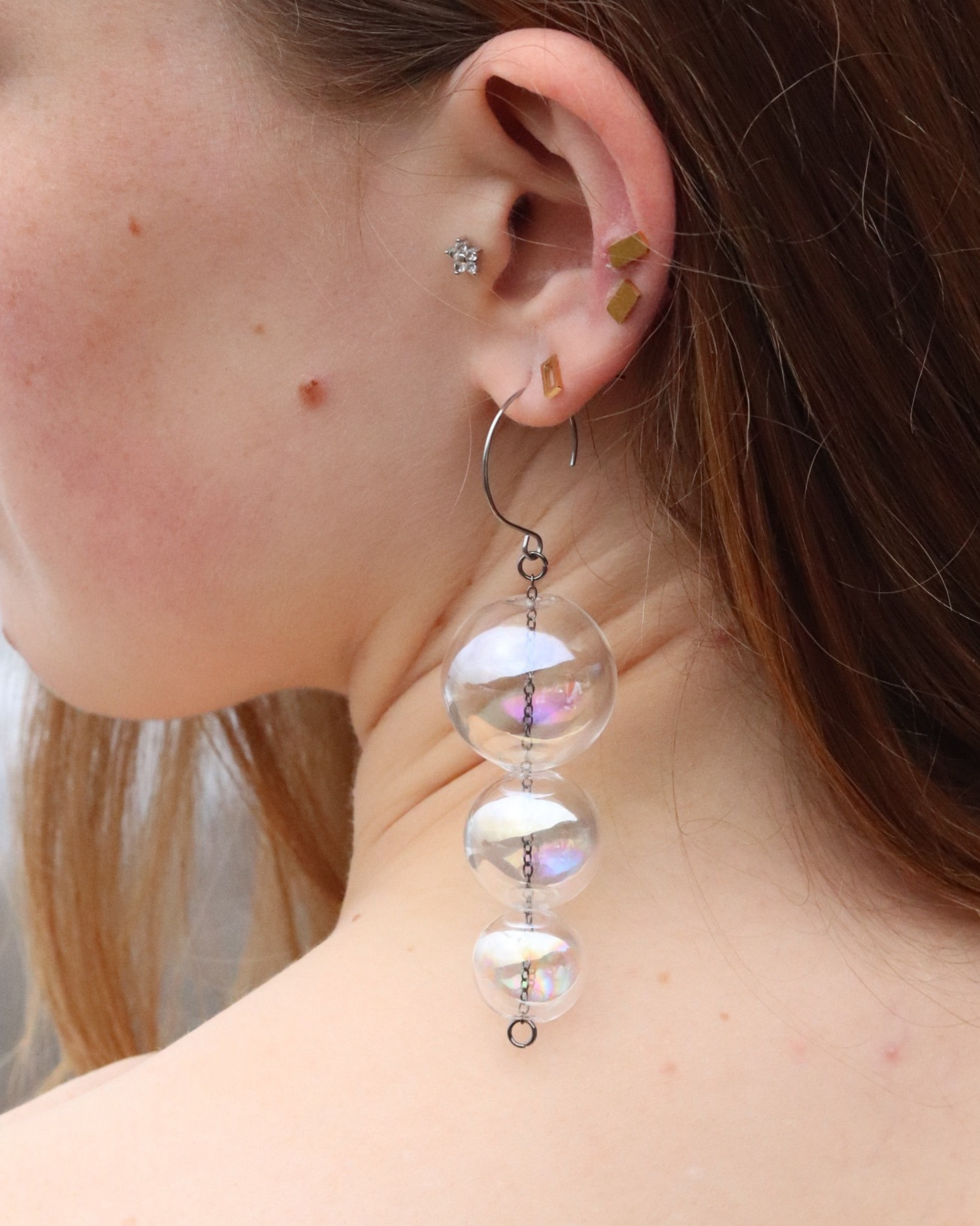GLASS EARRINGS