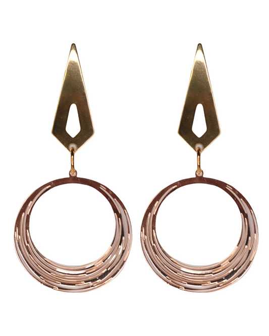 CIRCLE OF FIRE EARRINGS