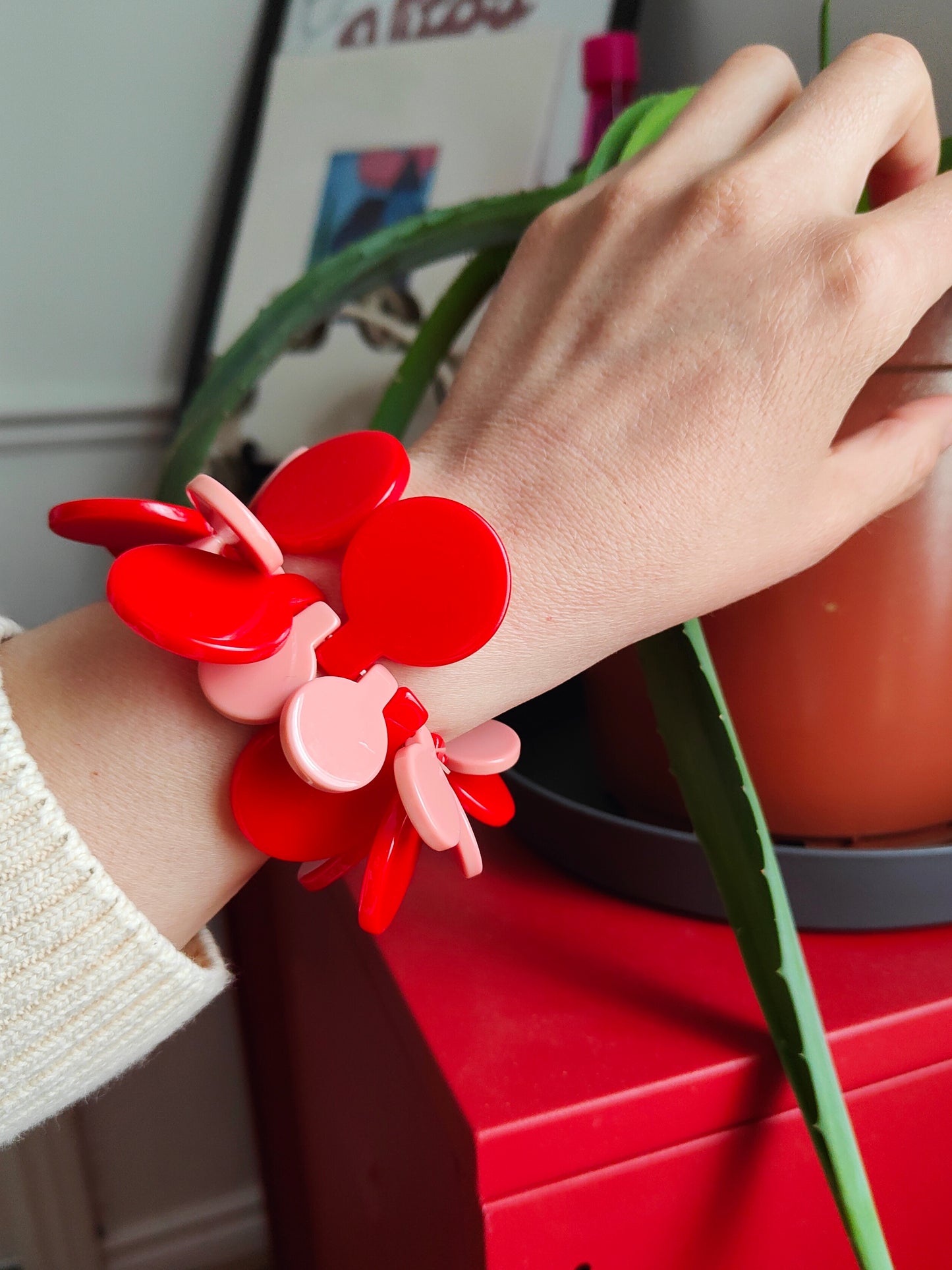 FLORES RED BRACELET
