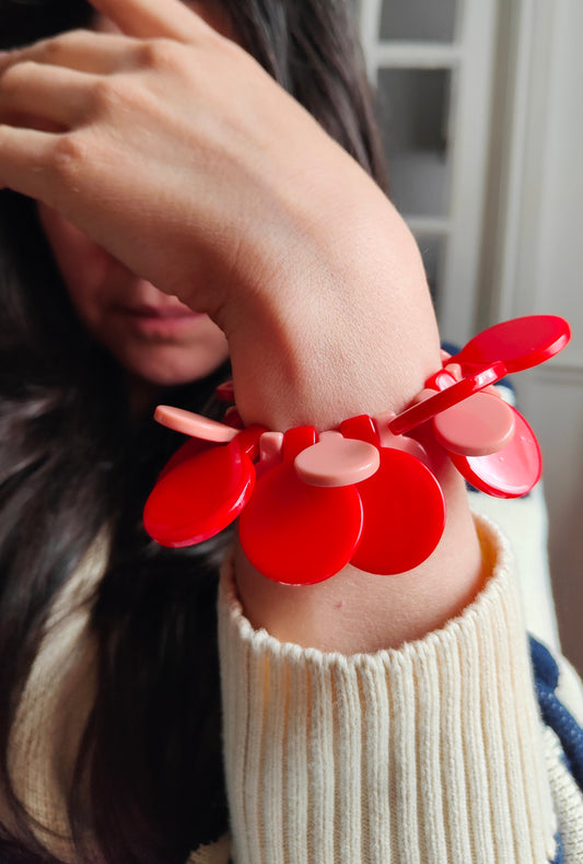 FLORES RED BRACELET