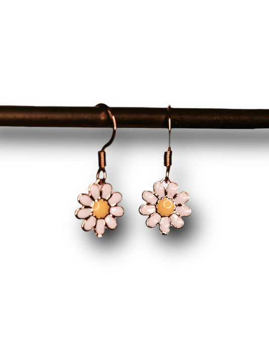 DIAMOND DAISY EARRINGS