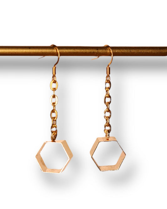 GOLD GODDESS EARRINGS