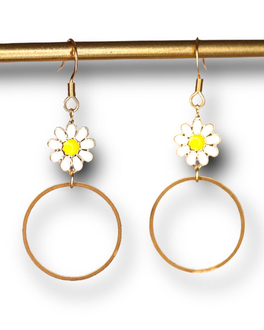 LONG DAISIES EARRINGS