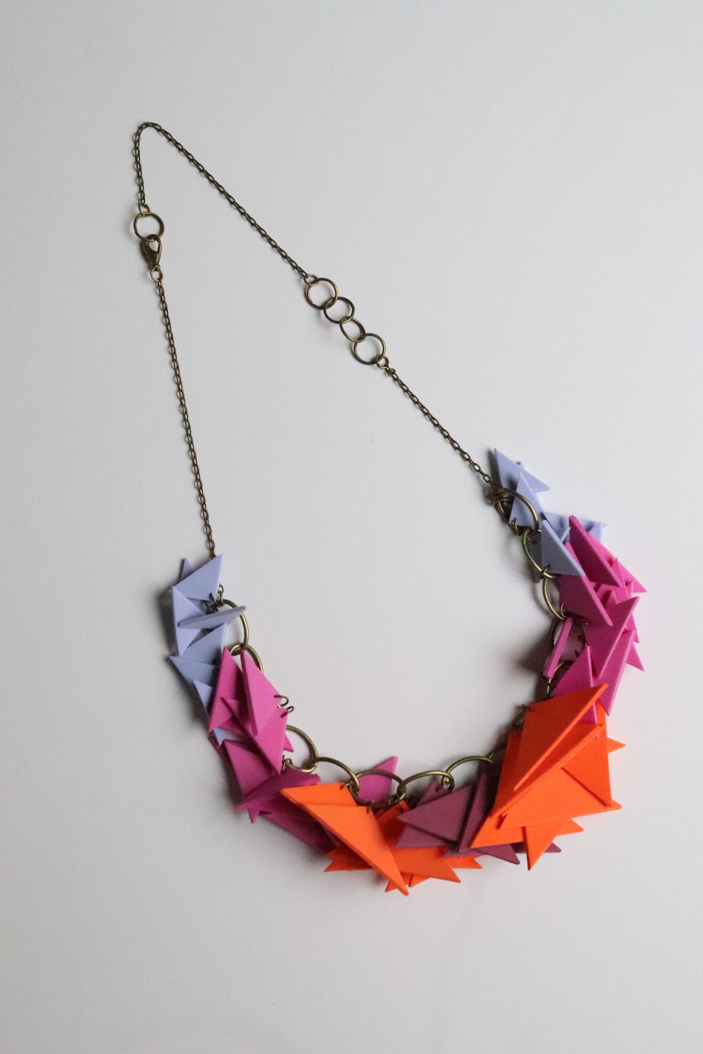 IN AND OUT RETRO COLOURS SOFT NECKLACE