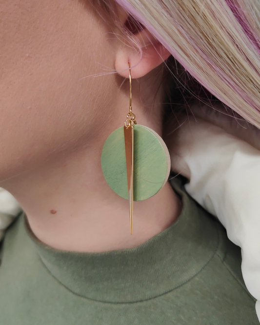 GREEN DREAM EARRINGS